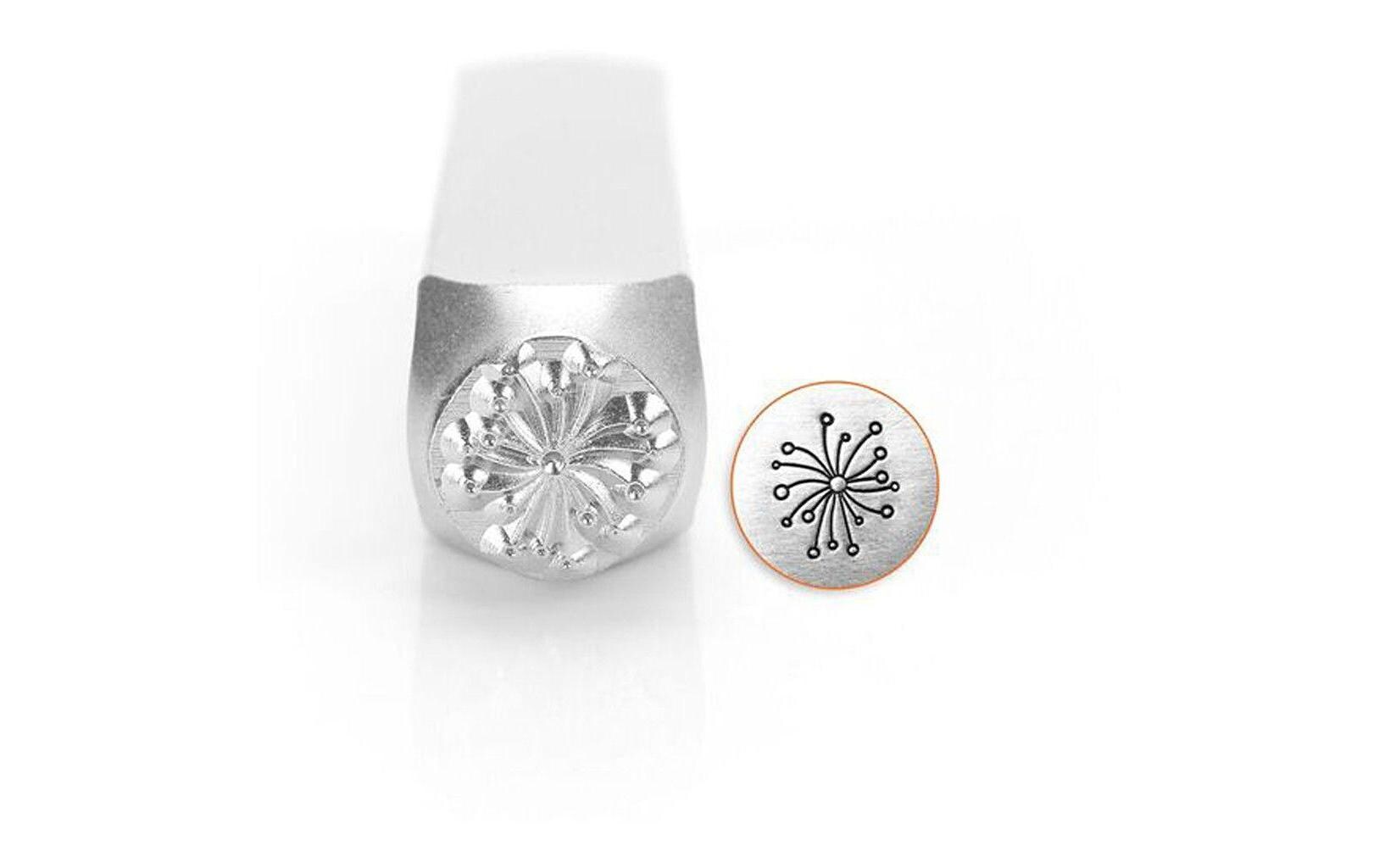 Prägestempel 6 mm LöwenzahnImpress Art Prägestempel