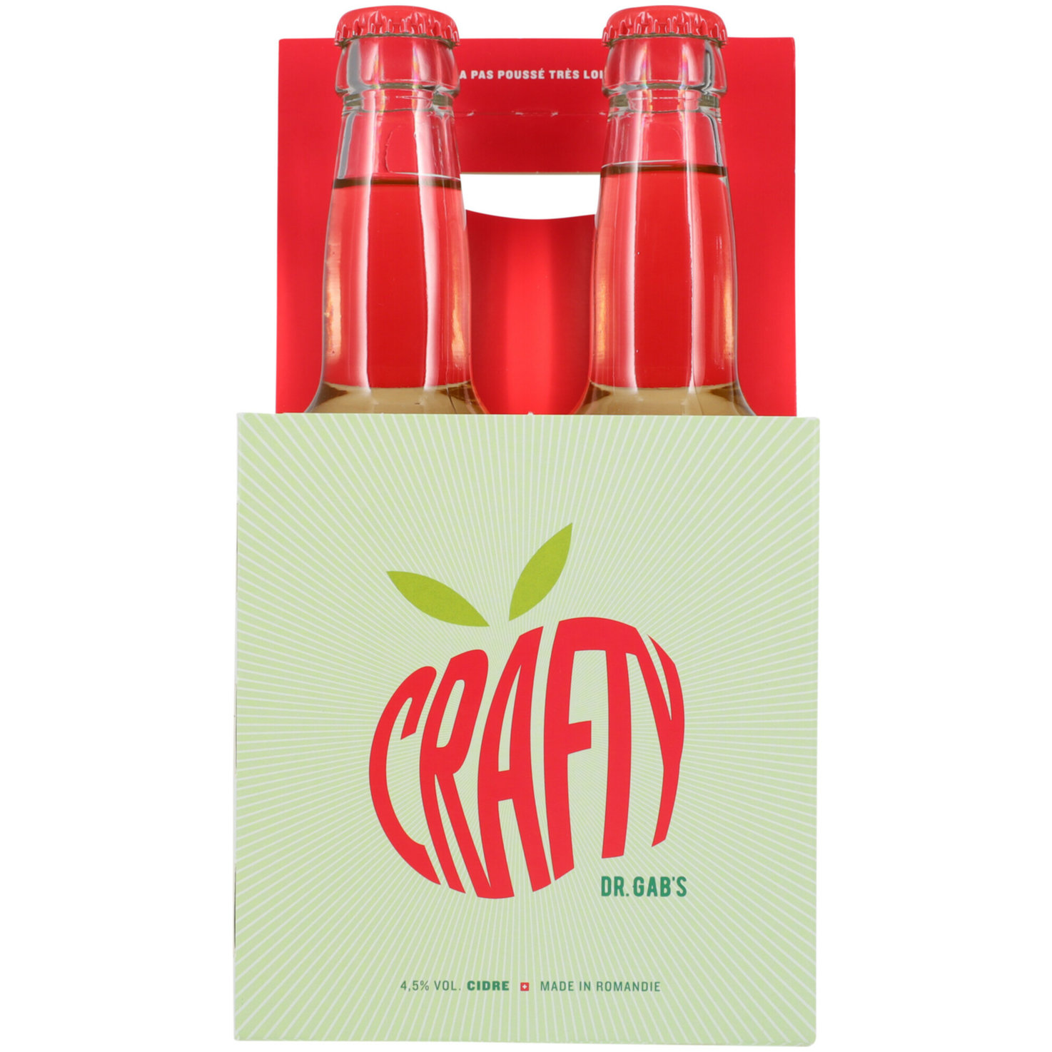 Crafty Cidre artisanal 4x33cl -132cl
