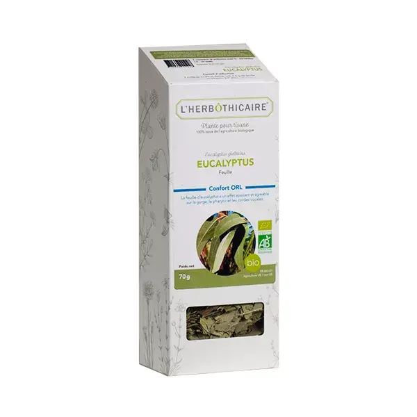 Chá de ervas orgânico de eucalipto L'Herbôthicaire 70g