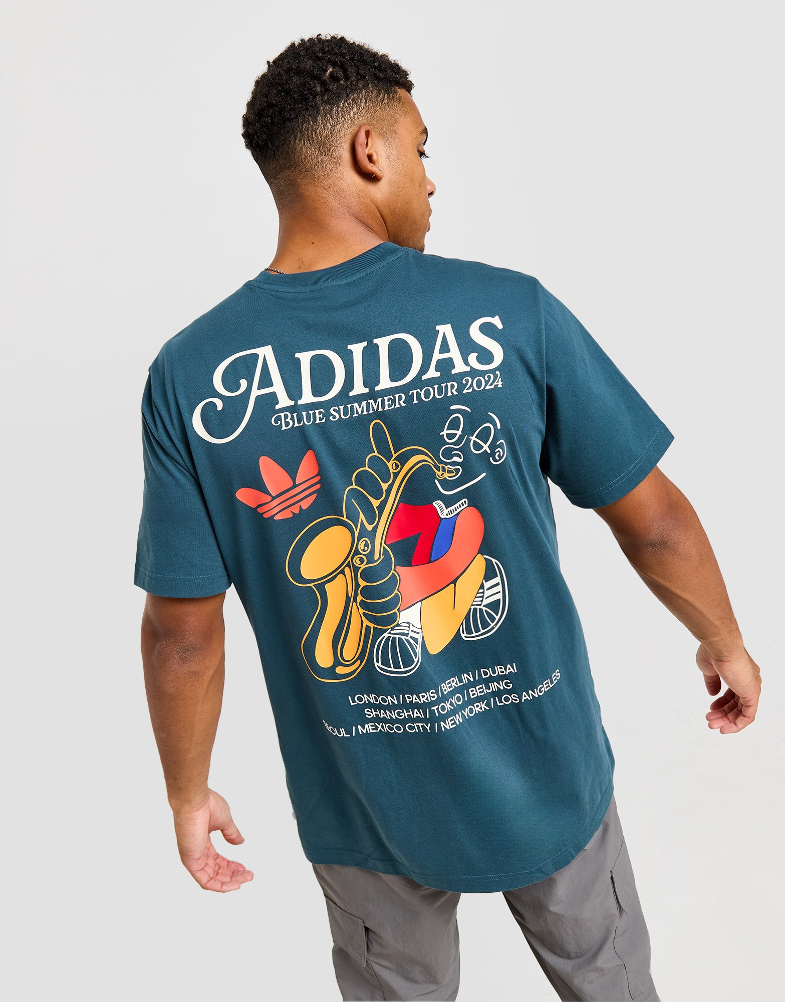 adidas Originals T-shirt Graphic Trefoil Homme