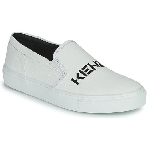Kenzo - K-SKATE SLIP-ON KENZO LOGO Blanco