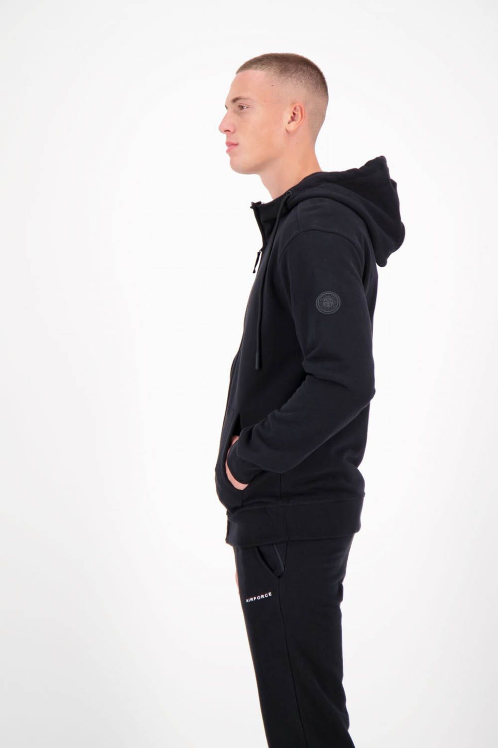 Airforce  Hooded Zip Vest