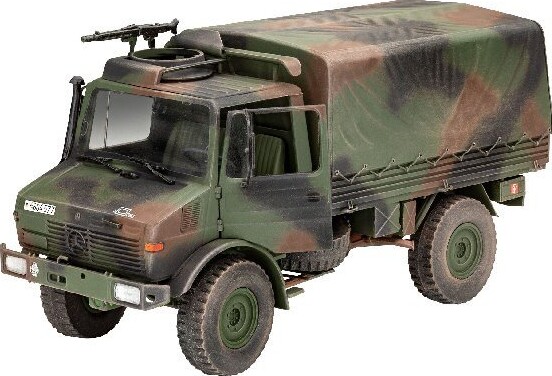 Revell - Unimog 2T Milgl Modelbil Byggesæt - 1:35 - Level 5 - 03337