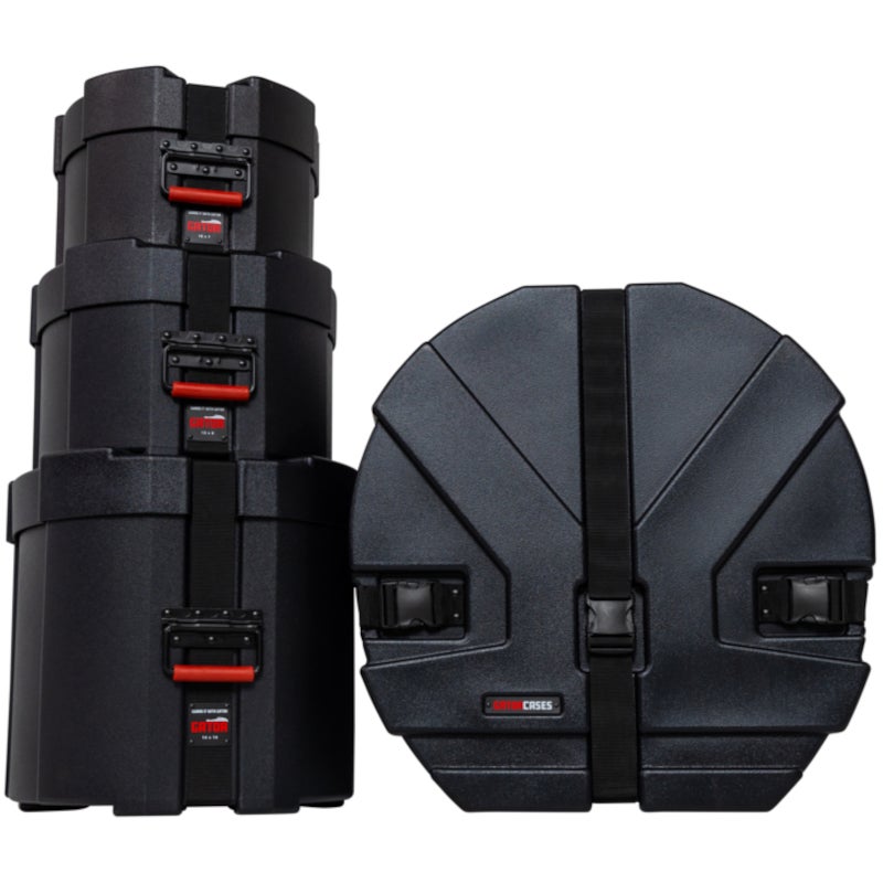 Gator Cases GPCJZFUSIONPACK Grooves Jazz Fusion set koffers voor drumstel