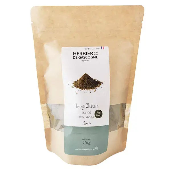 Henna Castanha Escura da The Apothecary's Counter 250g