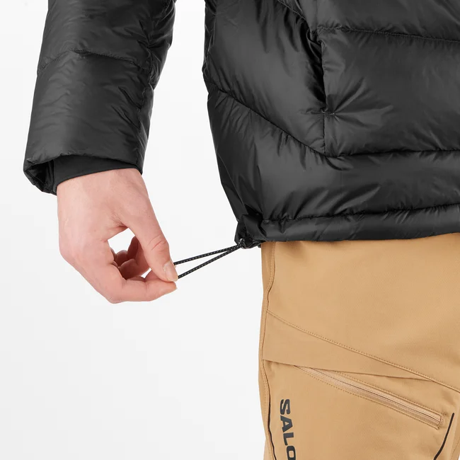 ELIXIR ULTRA DOWN  Daunenjacke mit Kapuze Herren DEEPBLACK