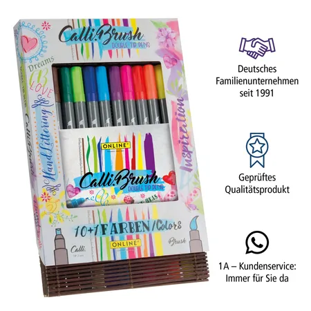 ONLINE Calli.Brush Pens in Bamboo Case