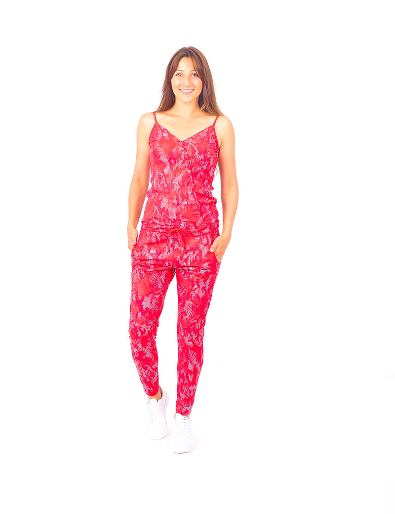 HBT INSOLITES - LIZZIE COMBI RED PALM