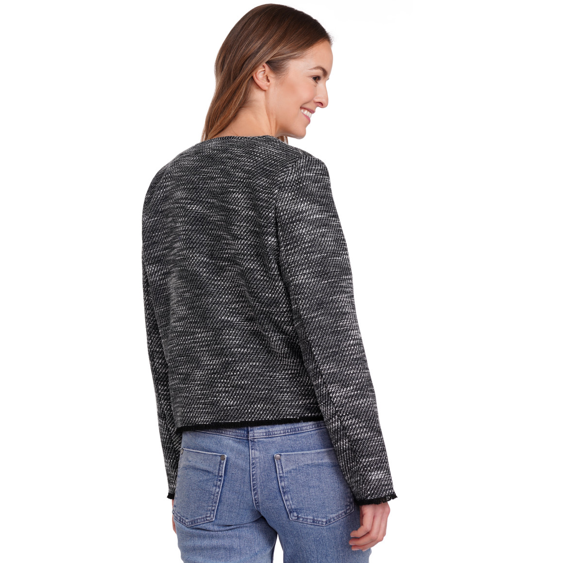 Gina Benotti Damen Jacke im Blazer-Look dunkelblau