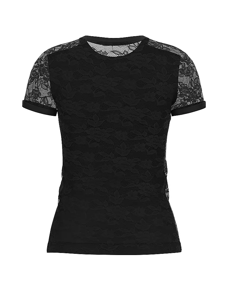 GUESS T-Shirt schwarz