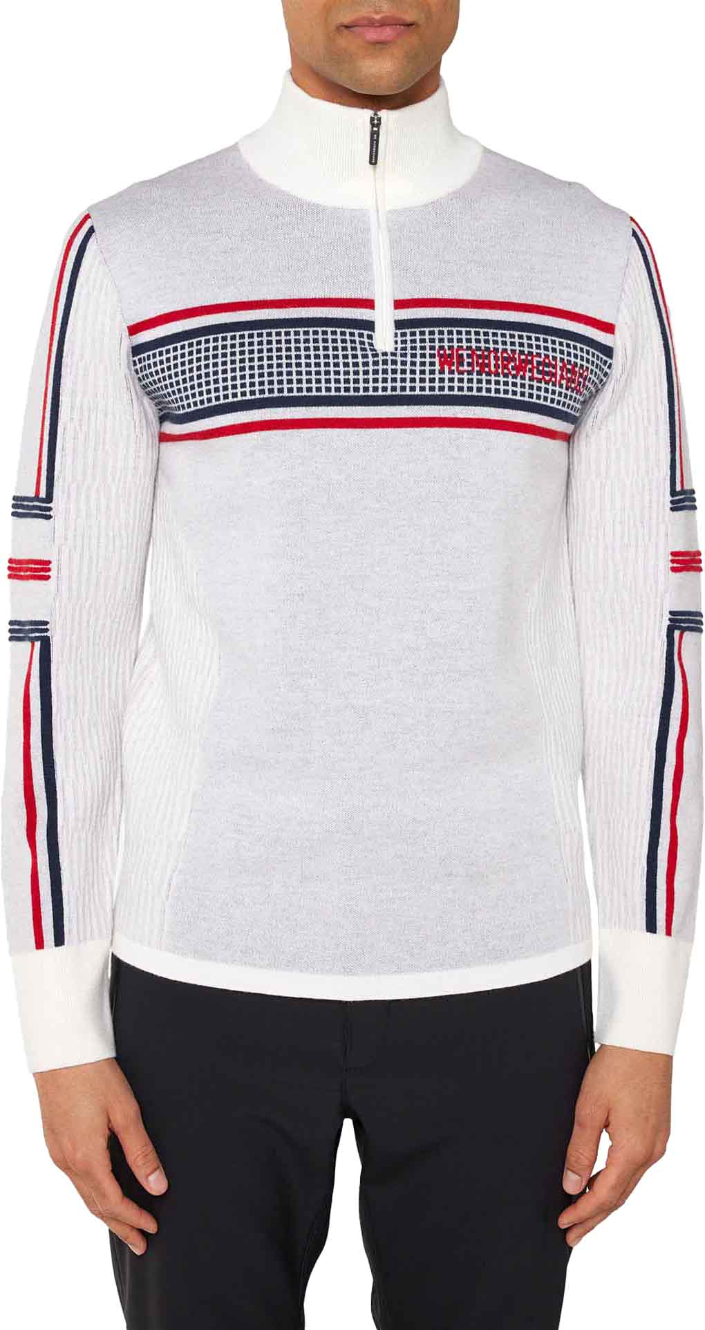 Stryn ZipUp Herre Off White