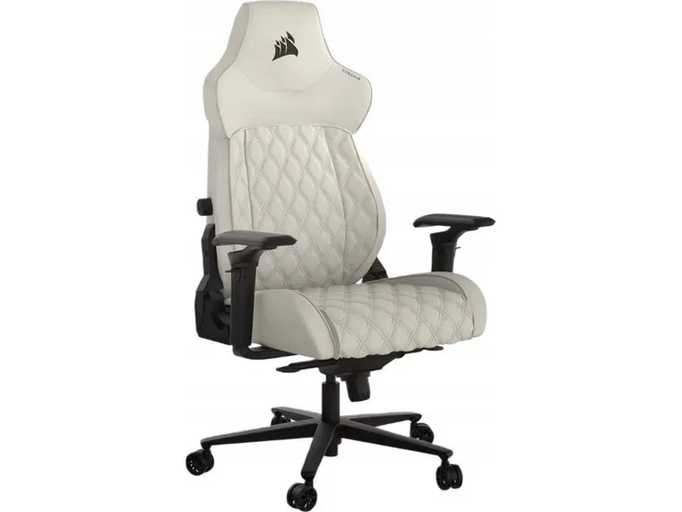 CORSAIR TC500 LUXE - Spillestol - armstøtter - T-formet - vippe - drejeled - tekstil - frost