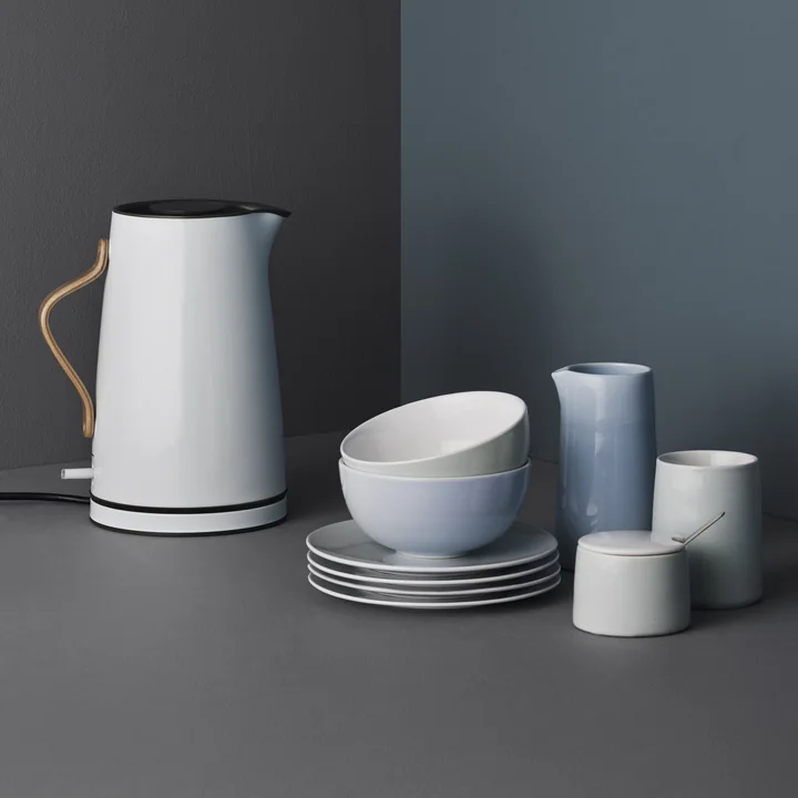 Stelton - Emma Teller Ø 22 cm, grau (2er-Set)