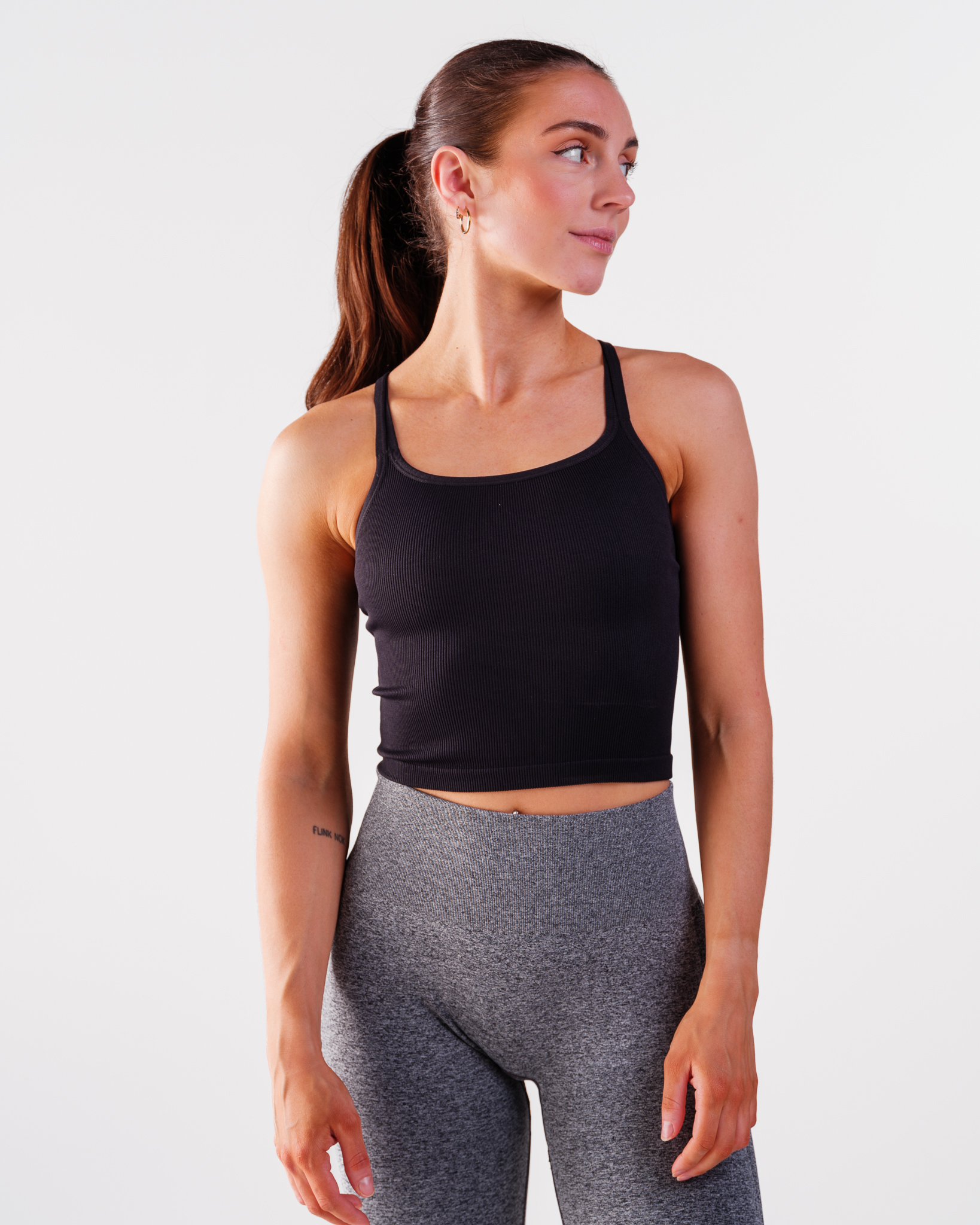 Bumpro Perfect Rib Croptop Blackout
