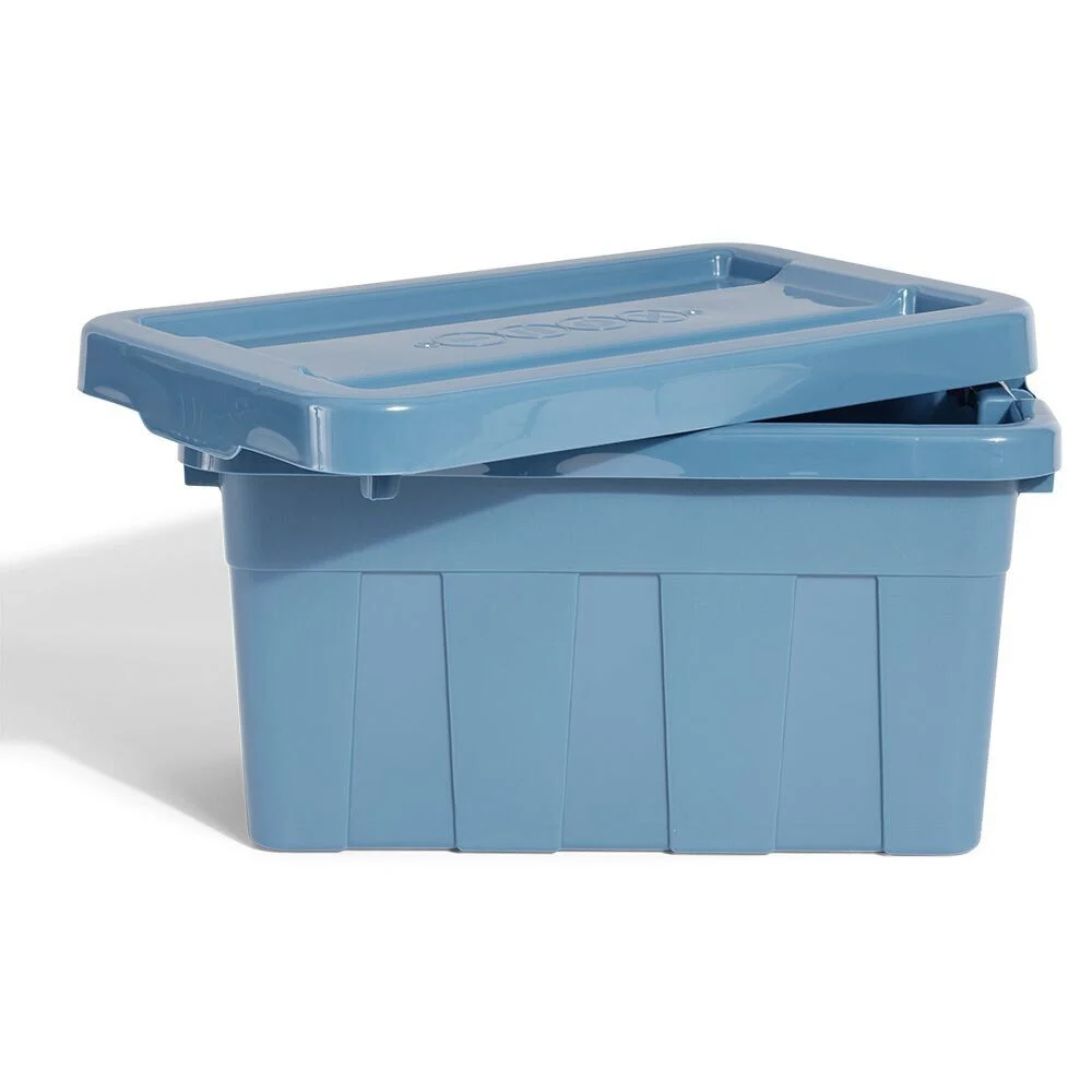 Boîte bricolage plastique bleu 20L