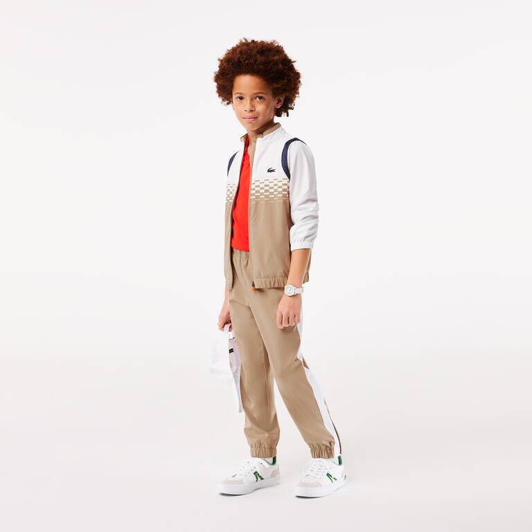 Ensemble de survêtement garçon Lacoste Tennis x Daniil Medvedev Survetements - Blanc - Lacoste - Garçon