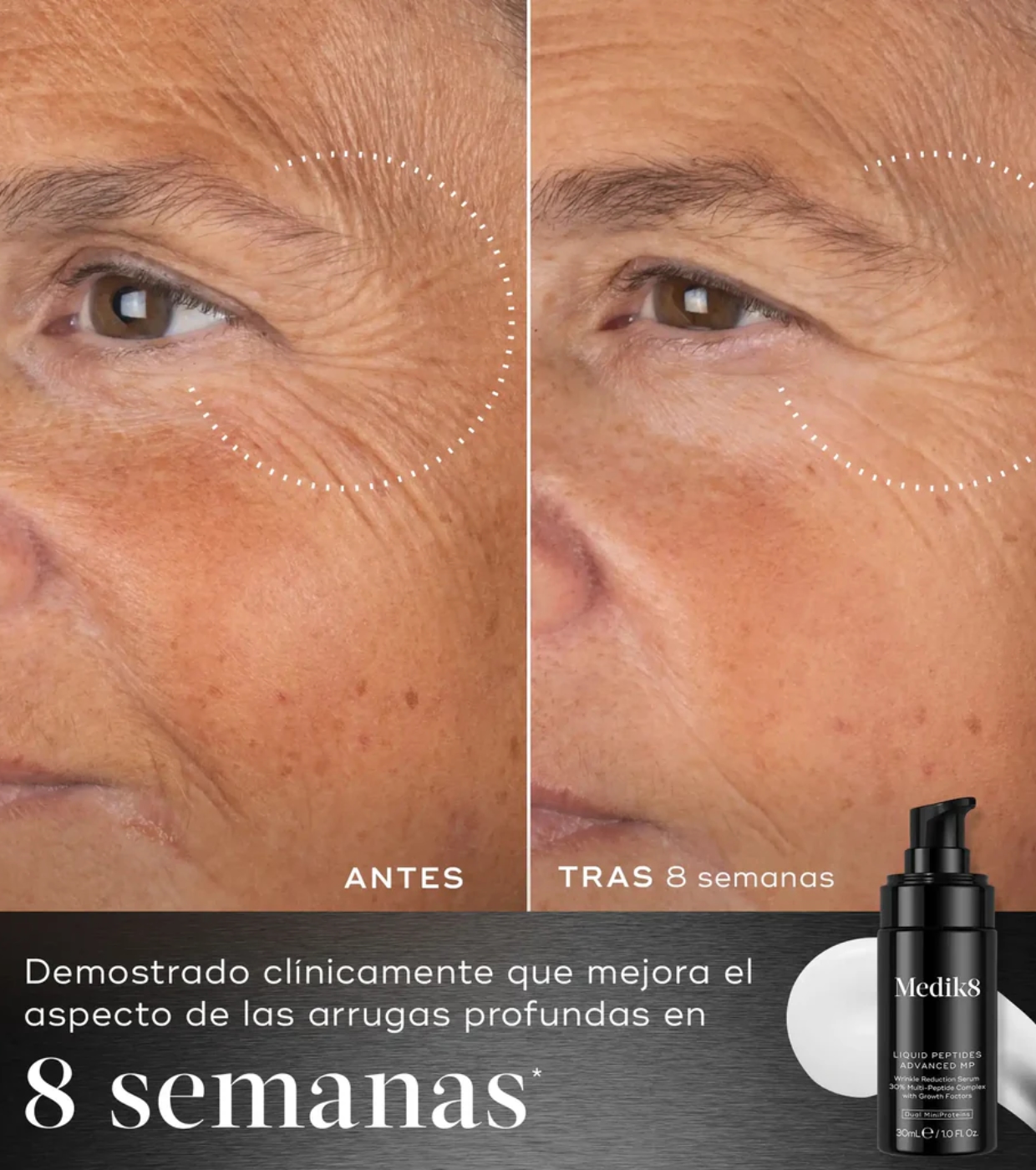 Medik8 - Sérum antirrugas Liquid Peptides Advanced MP
