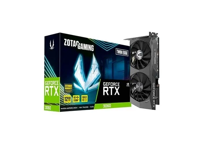 ZOTAC GAMING GeForce RTX 4060Ti Twin Edge - Grafikkort - GeForce RTX 4060 Ti - 8 GB GDDR6 - PCIe 4.0 x8 - HDMI, 3 x DisplayPort