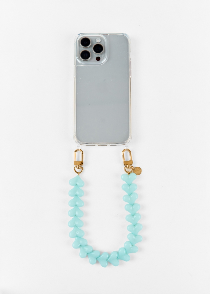 Bibi telefoonkoord blauw