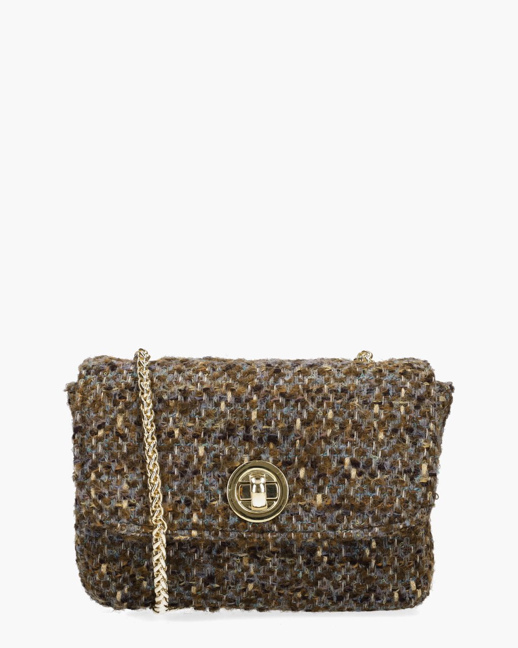 Kassiopea Uriel Donkerbruin/Multicolor Tas