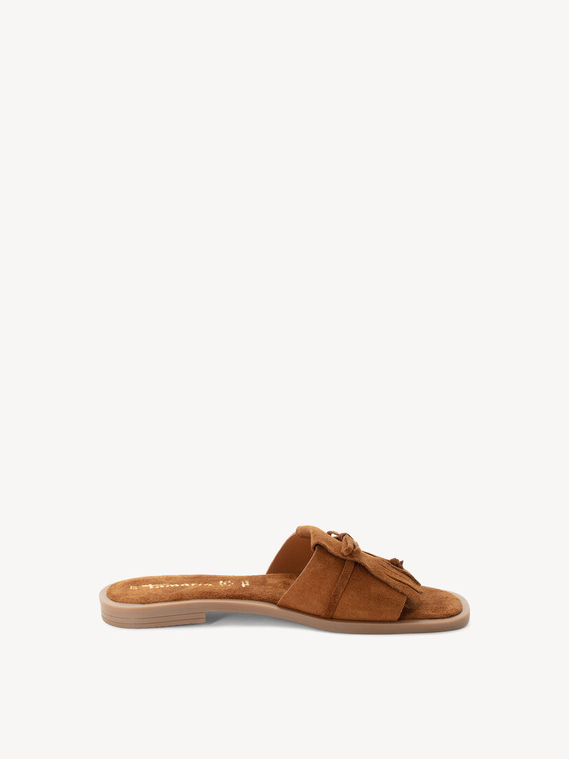Leren Slipper - bruin