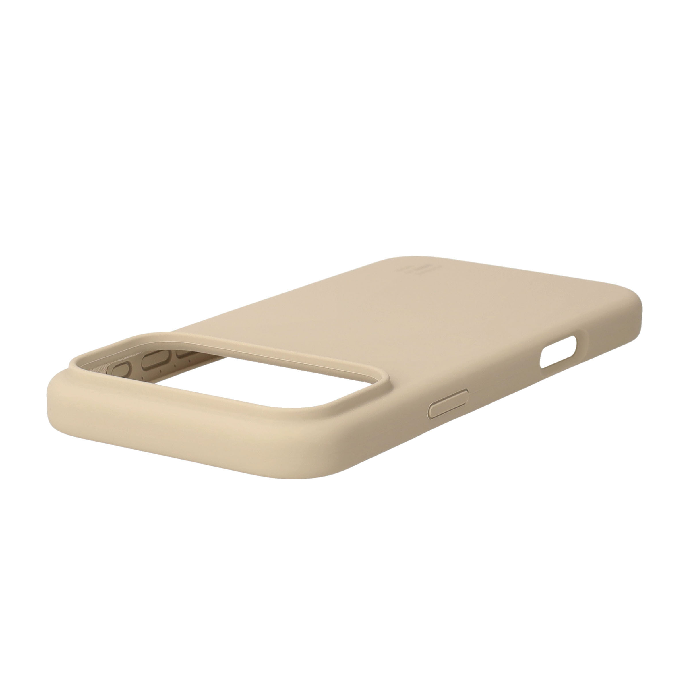 iPhone 17 Pro Max MagSafe Silikon Hülle Case Recycled (IDSICMS-I2567P-128) - Beige