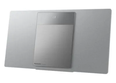 Panasonic SC-HC410 - Mikrosystem - 40 Watt (Total) - sølv