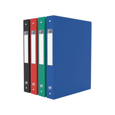 Memphis Tradition - Classeur souple à anneaux - Dos 40 mm - A4 - pour 225 feuilles - disponible dans différentes couleurs