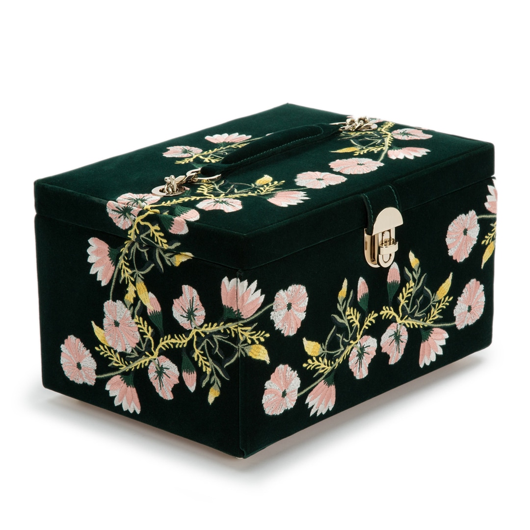 Wolf 1834 Zoe Schmuckbox Medium Grün