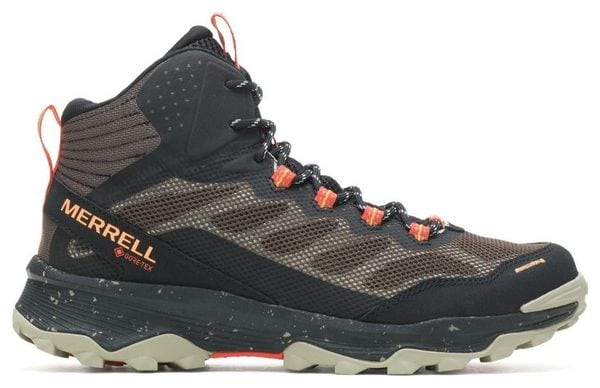 Chaussures de Randonnée Merrell Speed Strike Mid Gore-Tex Corail/Noir