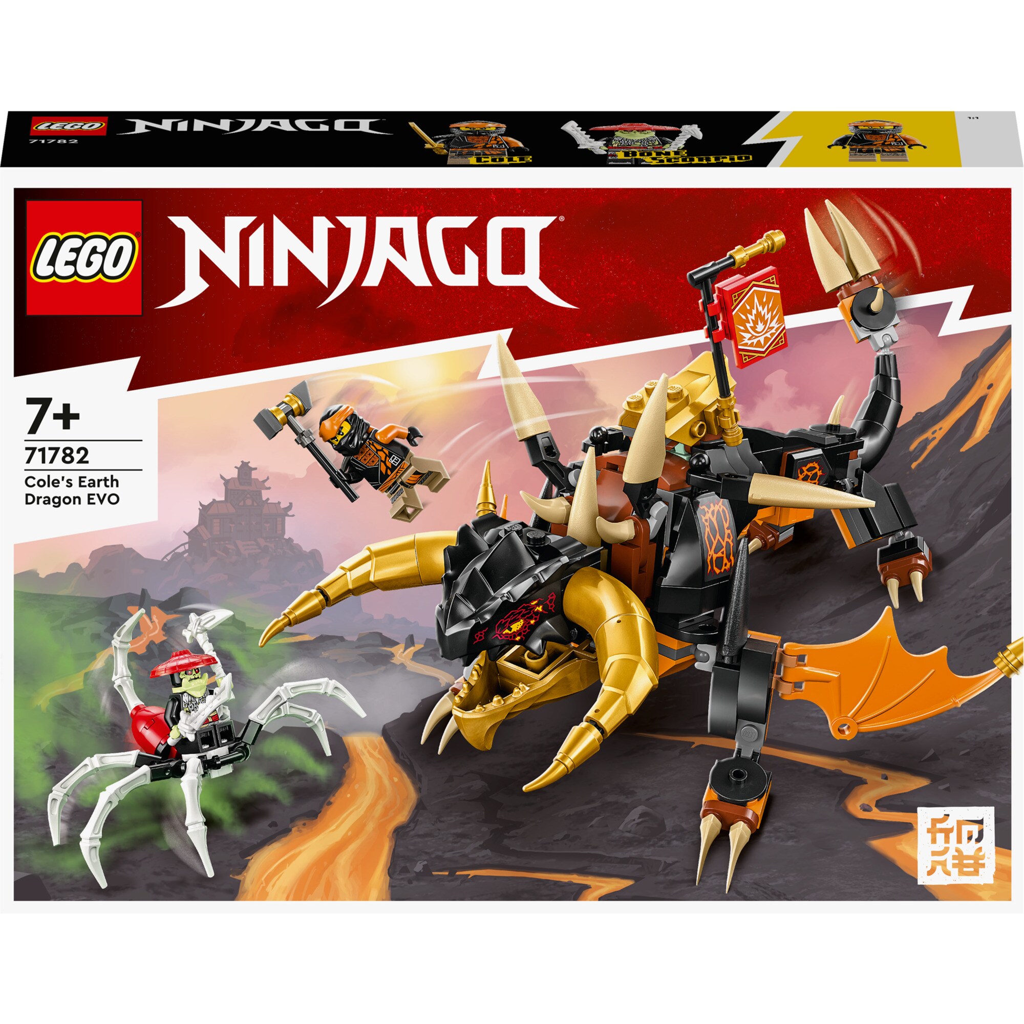 LEGO Konstruktionsspielzeug Ninjago Coles Erddrache EVO