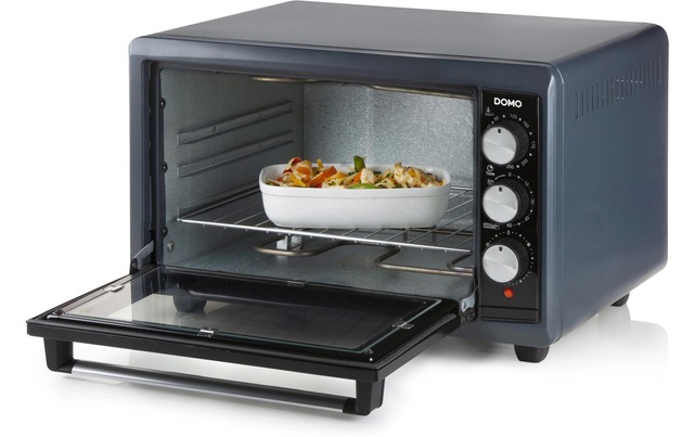 Domo Minibackofen »DO518GO 38 l, Blaugrau«