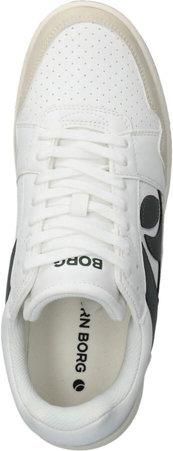 Björn Borg Ollie WB Sneakers Heren Schoenen Mannen Wit Groen