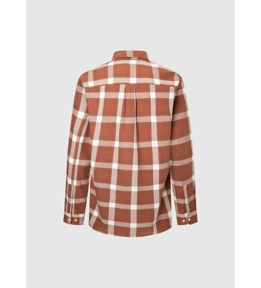 Camisa laranja Pepe Jeans Corbus