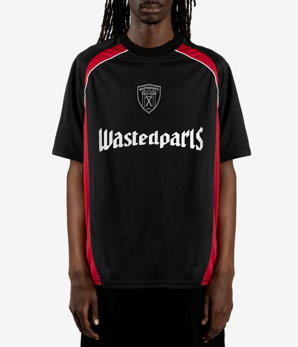Wasted Paris Rain Football T-Shirt (black)