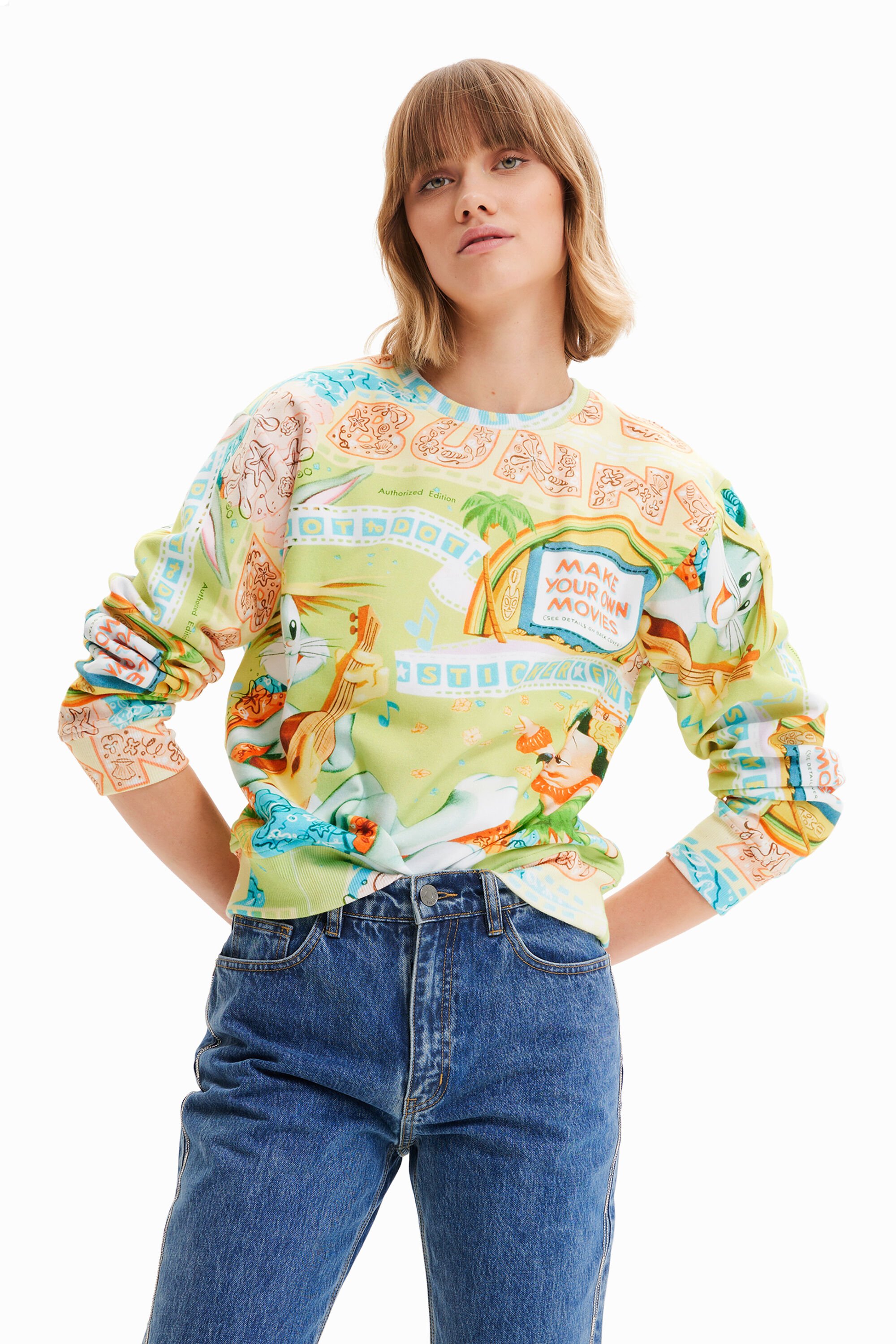 Sweat-shirt films Bugs Bunny
