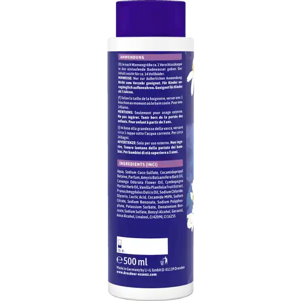 Aroma-Booster Schaumbad All you need is sleep