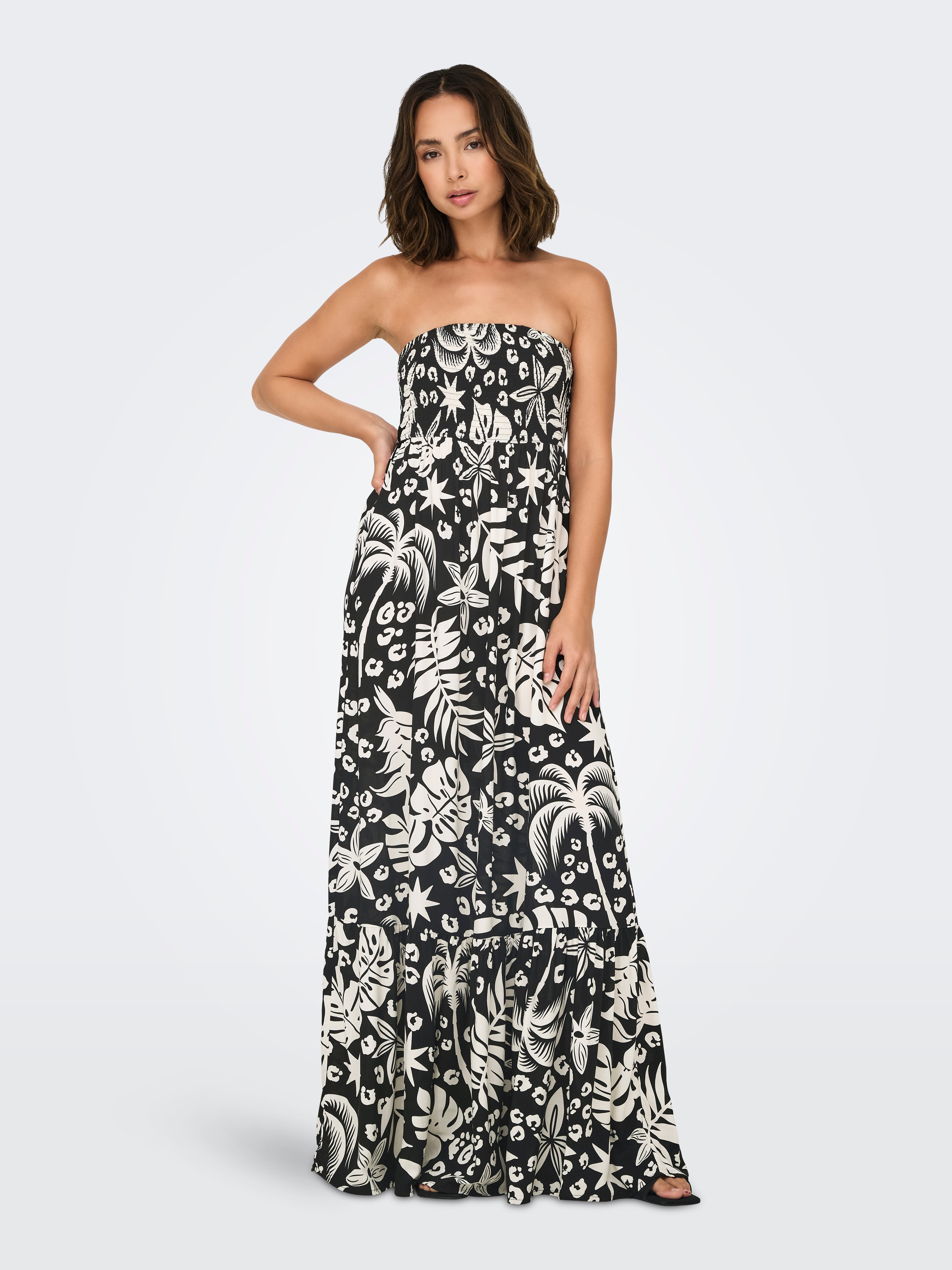 ONLHERA Langes Kleid Black