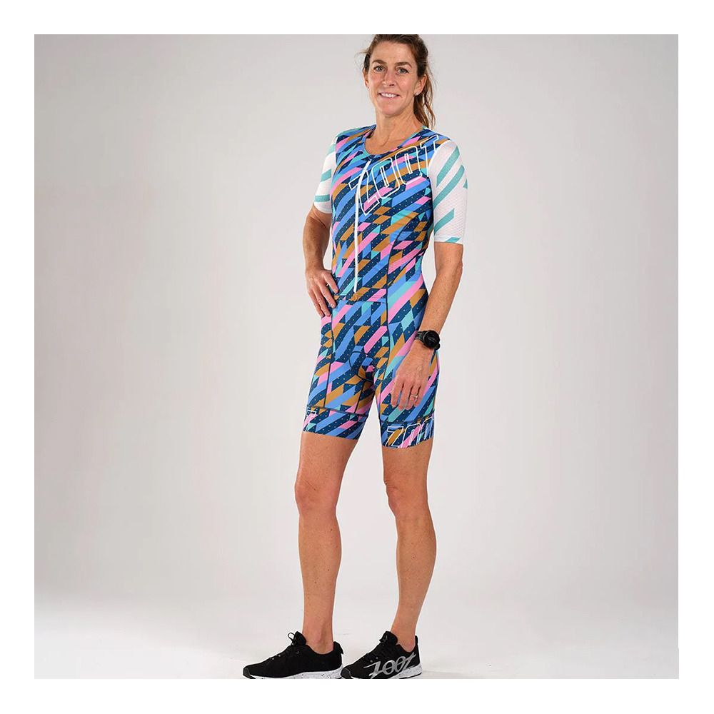 Zoot LTD TRI AERO FZ - Combinaison trifonction shorty Femme unbreakable
