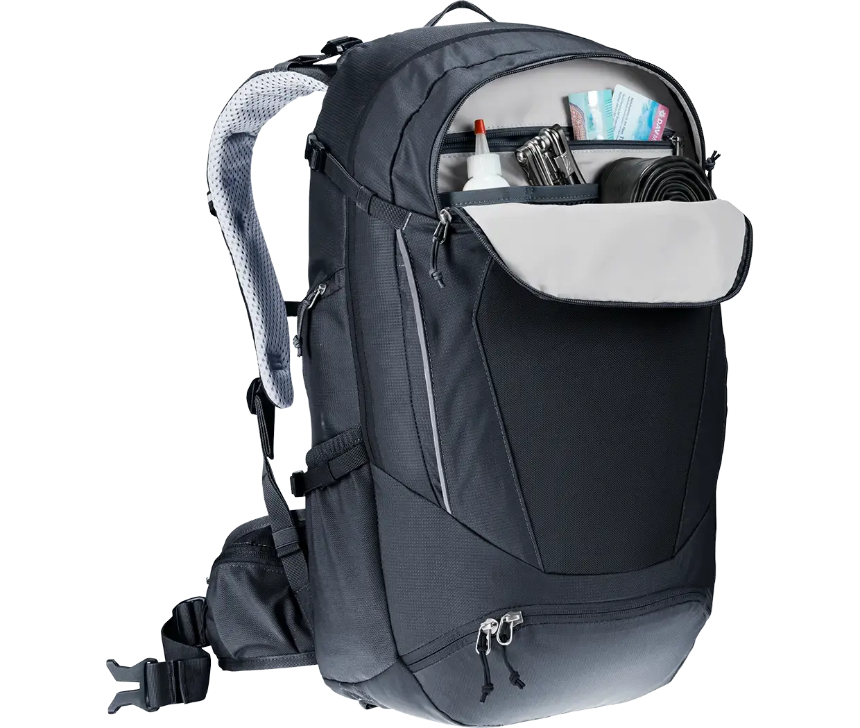 Deuter Trans Alpine 30 Fietsrugzak Zwart