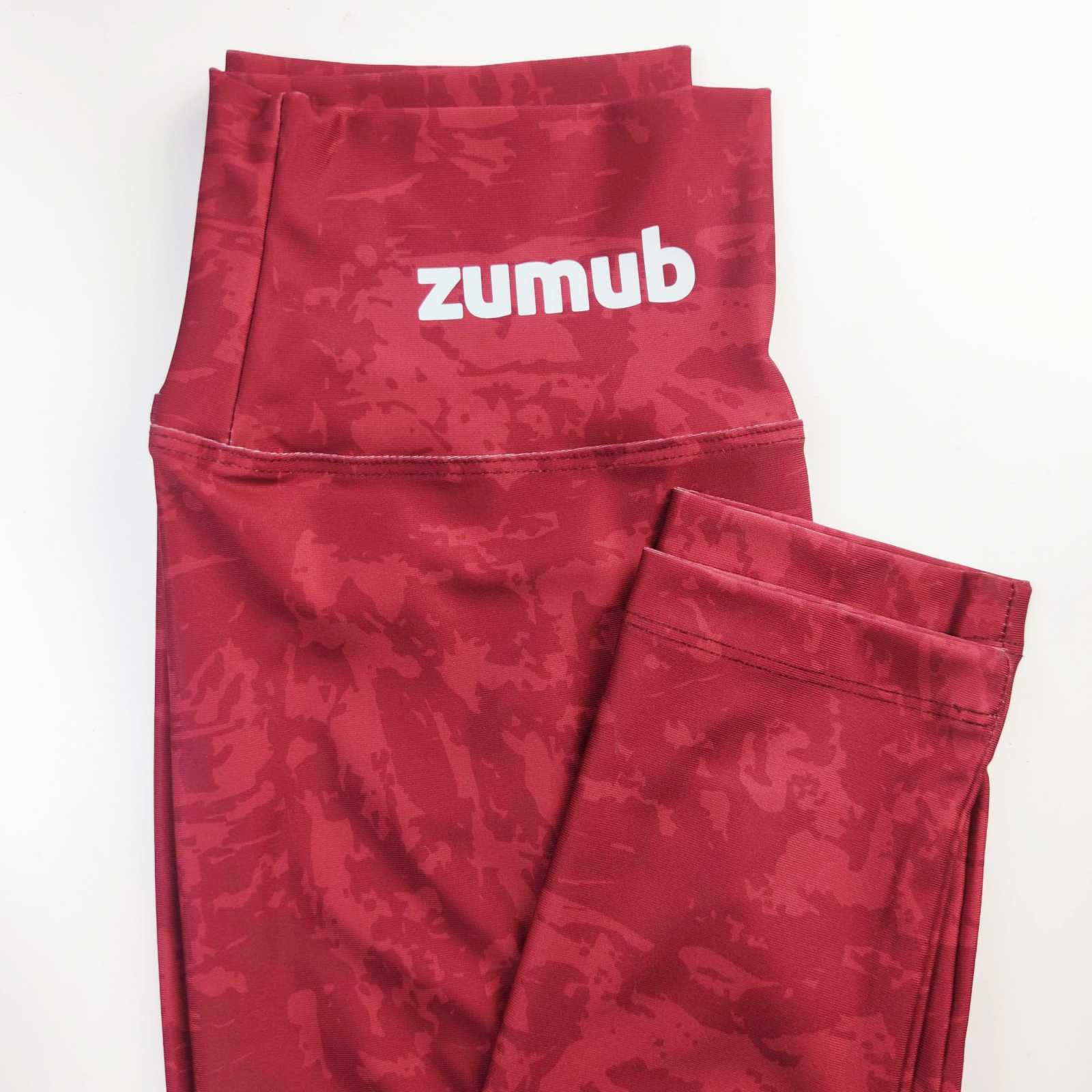 Leggings camufladas Zumub Tribe na cor preta