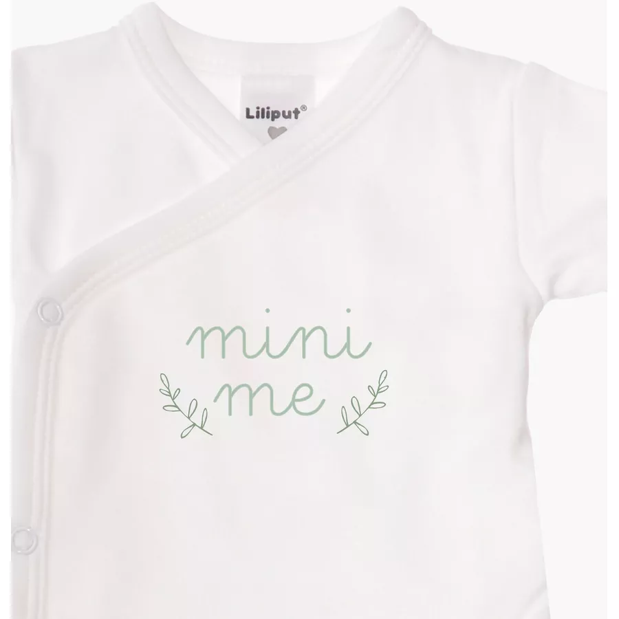 Liliput Kurzarm Wickelbody 2er Pack mini me weiß
