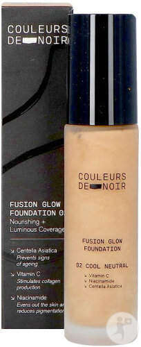 Couleurs De Noir Fusion Glow Fond De Teint 02 30ml