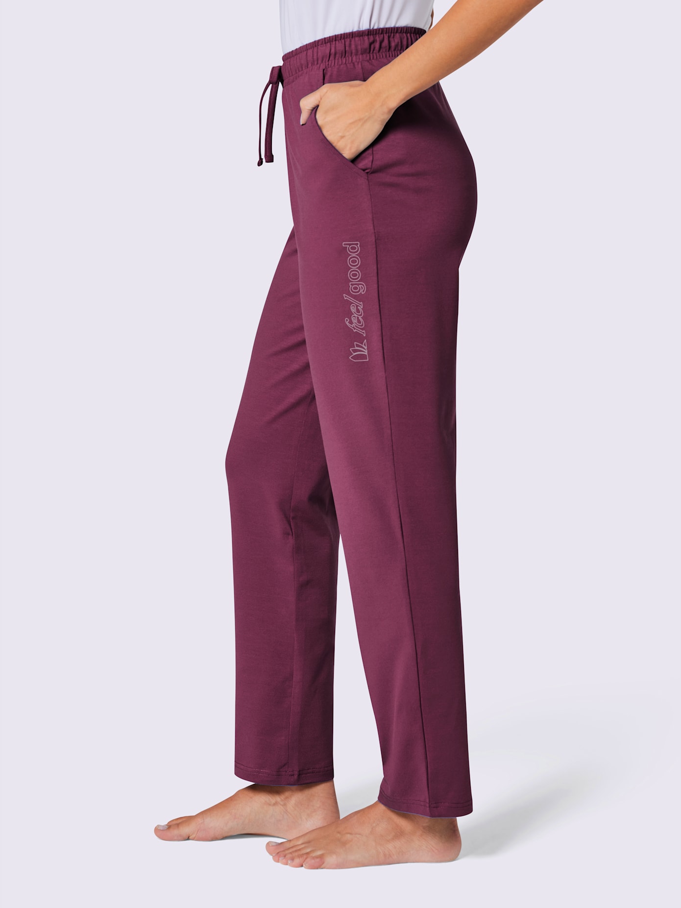 Pantalon jersey fin