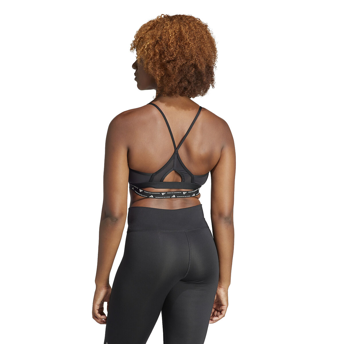 Sutiã esportivo adidas Performance, suporte leve