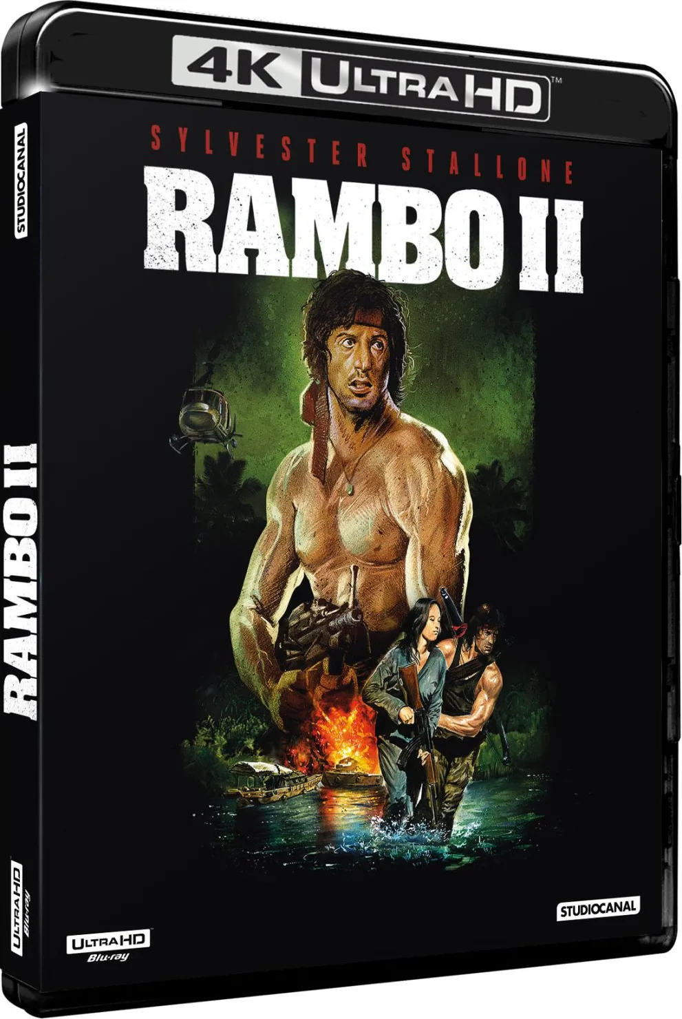 Rambo II (Blu-ray UHD 4K) Disques Blu-ray films