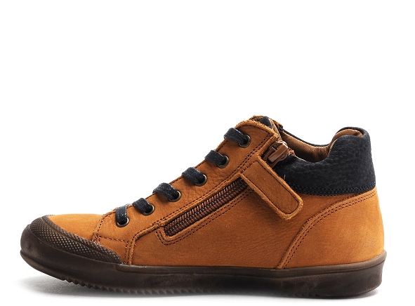 Bellamy boots bottine enfant garcon boom marron