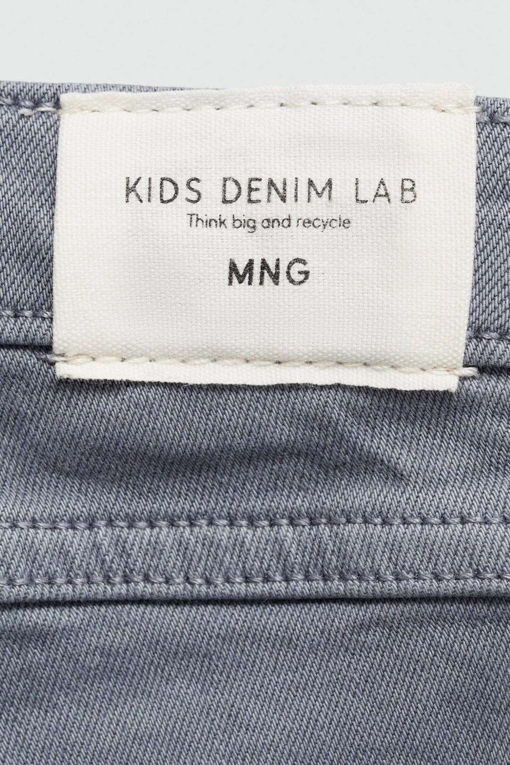 Mango Kids flared jeans middenblauw