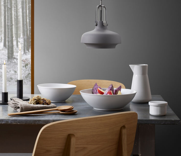 Eva Trio Legio Nova skål 1,8 l. Hvid