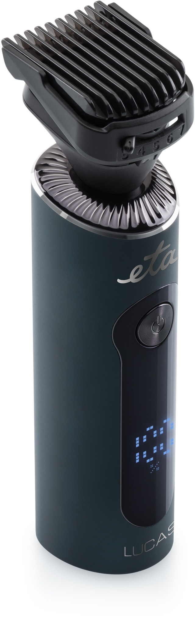 eta Multifunktionstrimmer »ETA Herrenrasierer Lucas 3-in-1 mit USB-C & Präzisionstrimmer« 4 Aufsätze 3-Kopf-Rasiersystem mit LED-Display & vielseitigem Zubeh